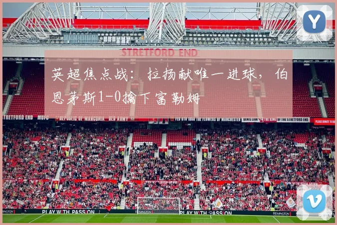 英超焦点战：拉扬献唯一进球，伯恩茅斯1-0擒下富勒姆